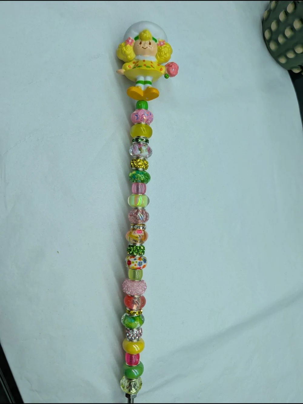 Fairy Wand/Plant/Garden StakeW/Lemon Cake Topper-Friend Of StrawberryShortcake